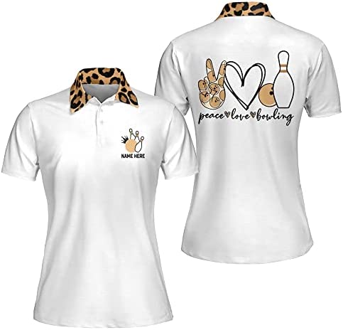 Stylish and Confident Women on the Lanes with Custom Bowling Polo Shirts – PW-025